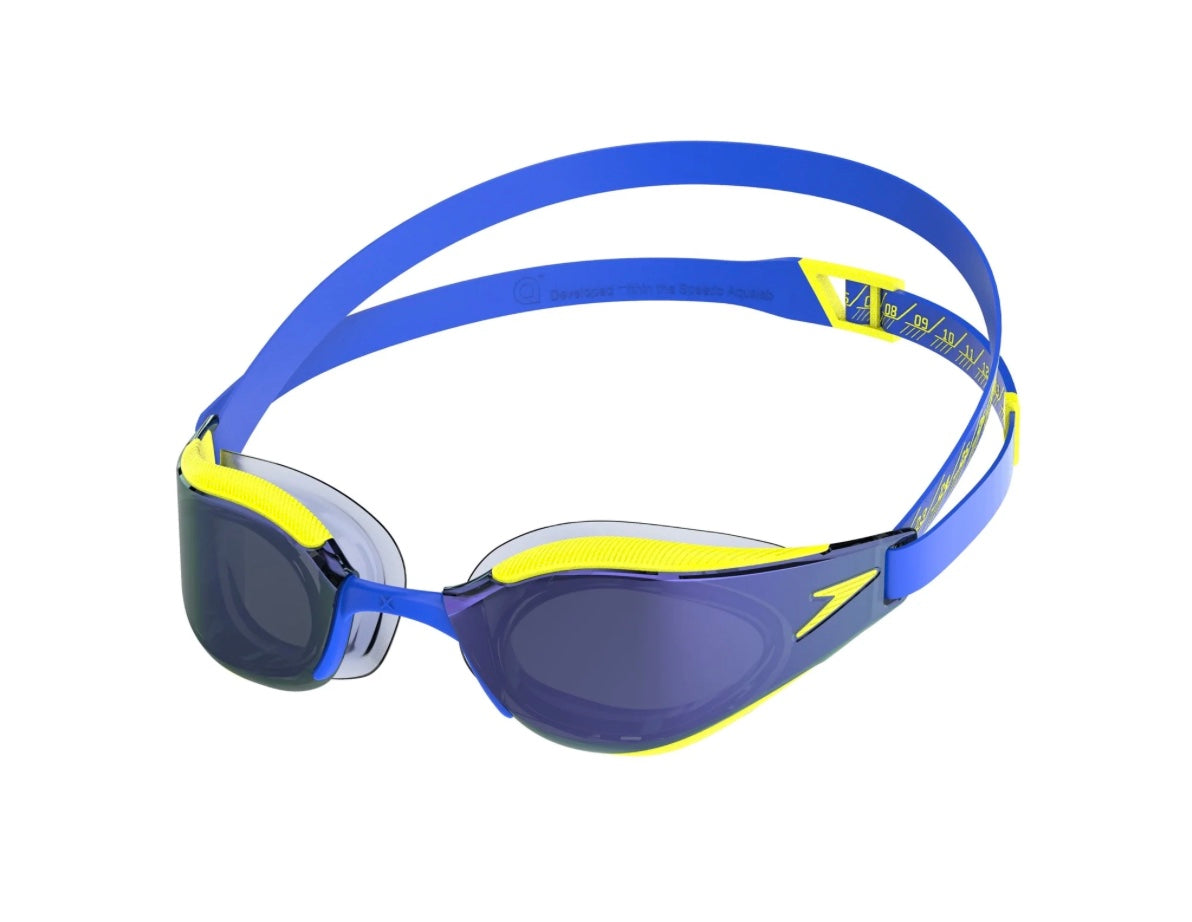 Speedo - FASTSKIN HYPER ELITE MIRROR -  Blue/ yellow image 0