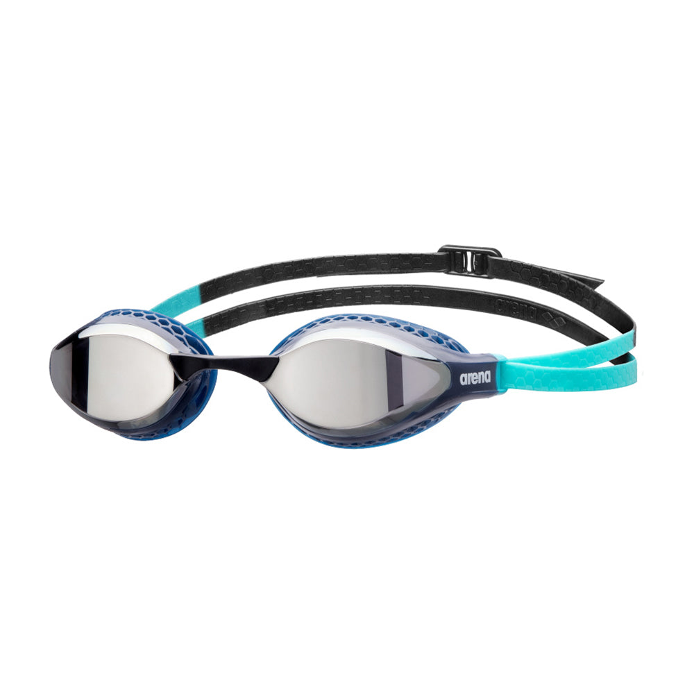 Arena - Airspeed Mirror Goggles - Silver/Navy/Water