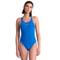 Arena - WOMENS SOLID TEAM SWIM TECH SWIMSUIT - Blue River