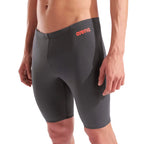Arena - Team Swim Solid Jammer- Asphalt/Coral
