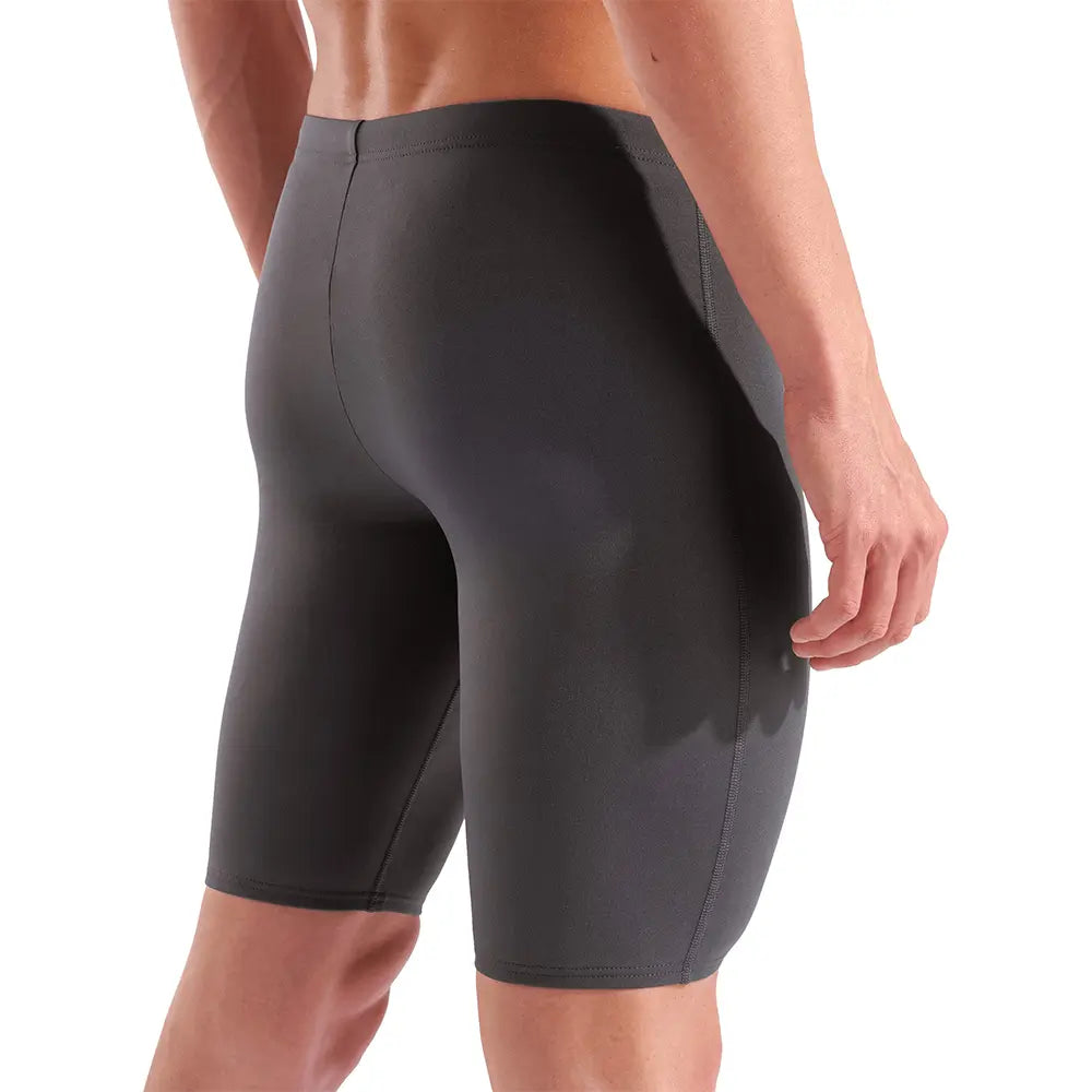 Arena - Team Swim Solid Jammer- Asphalt/Coral