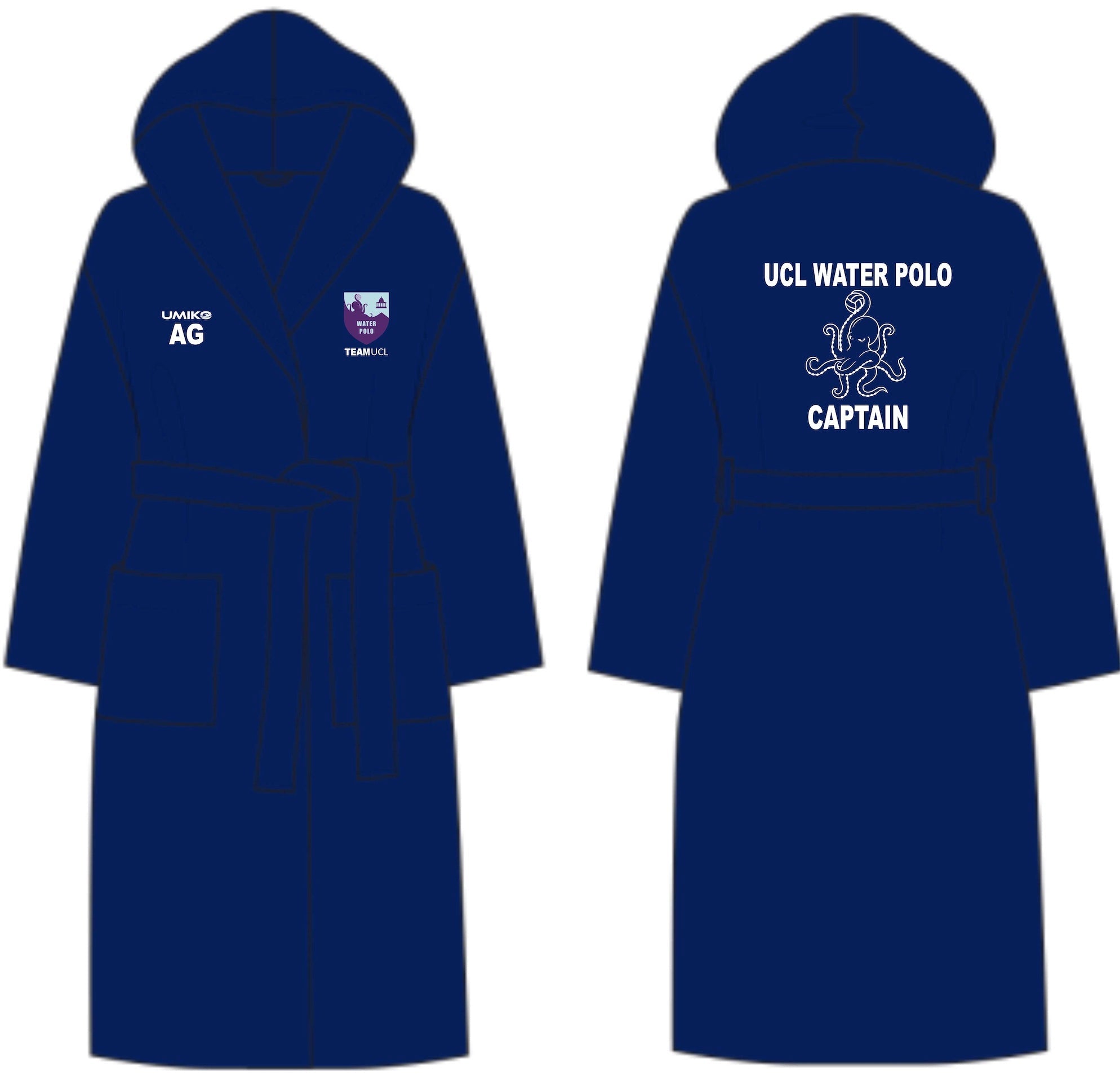 Microfibre Robe – UCL Water Polo - Umiko image 0