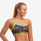 Funkita - Slothed - Ladies Swim Crop Top