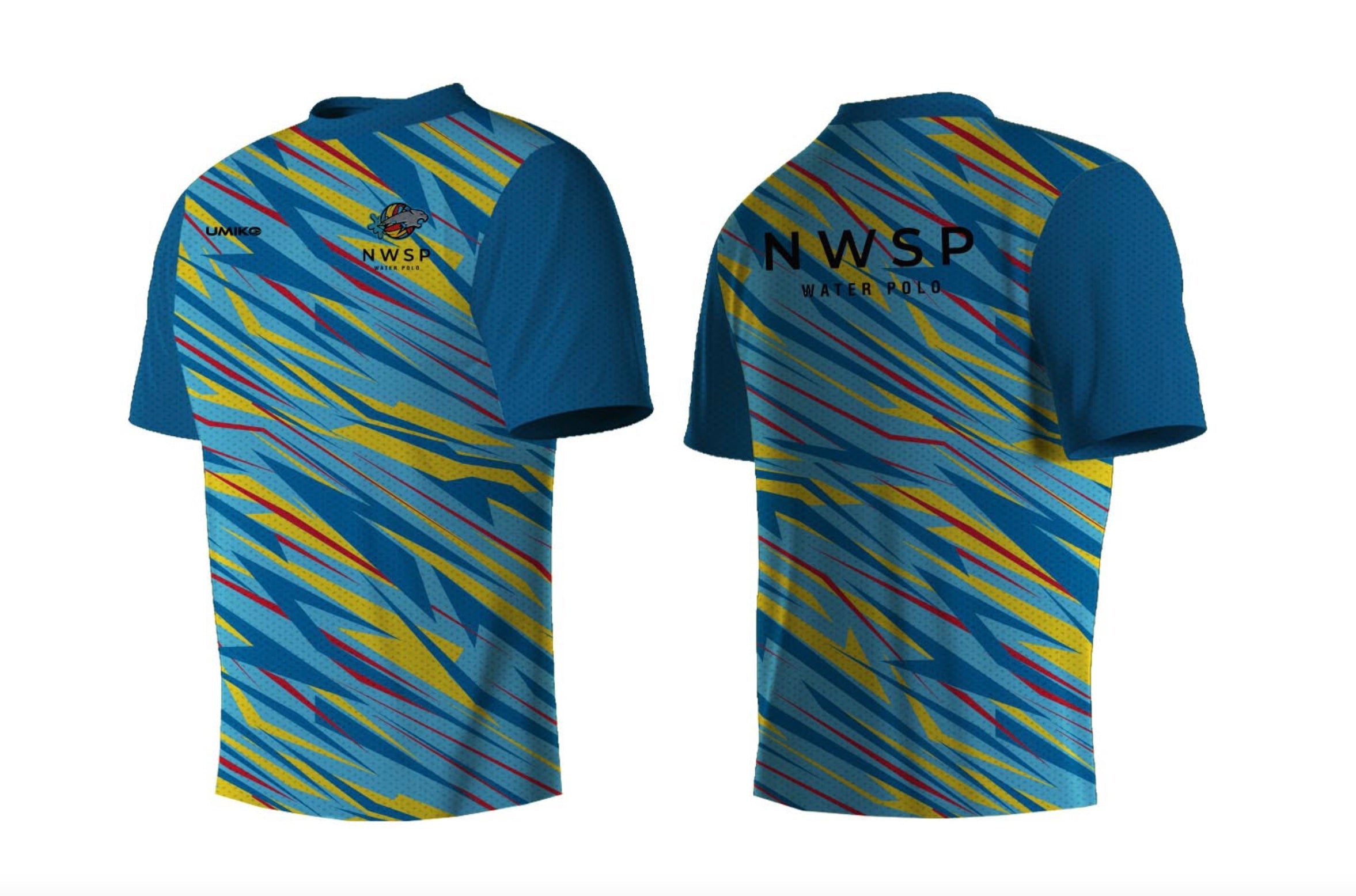 NWSP Water Polo - Tech T’shirt – Ladies/girls - Design 2 image 0