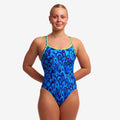 Funkita - Hill Billy Blues - Ladies Diamond Back One Piece