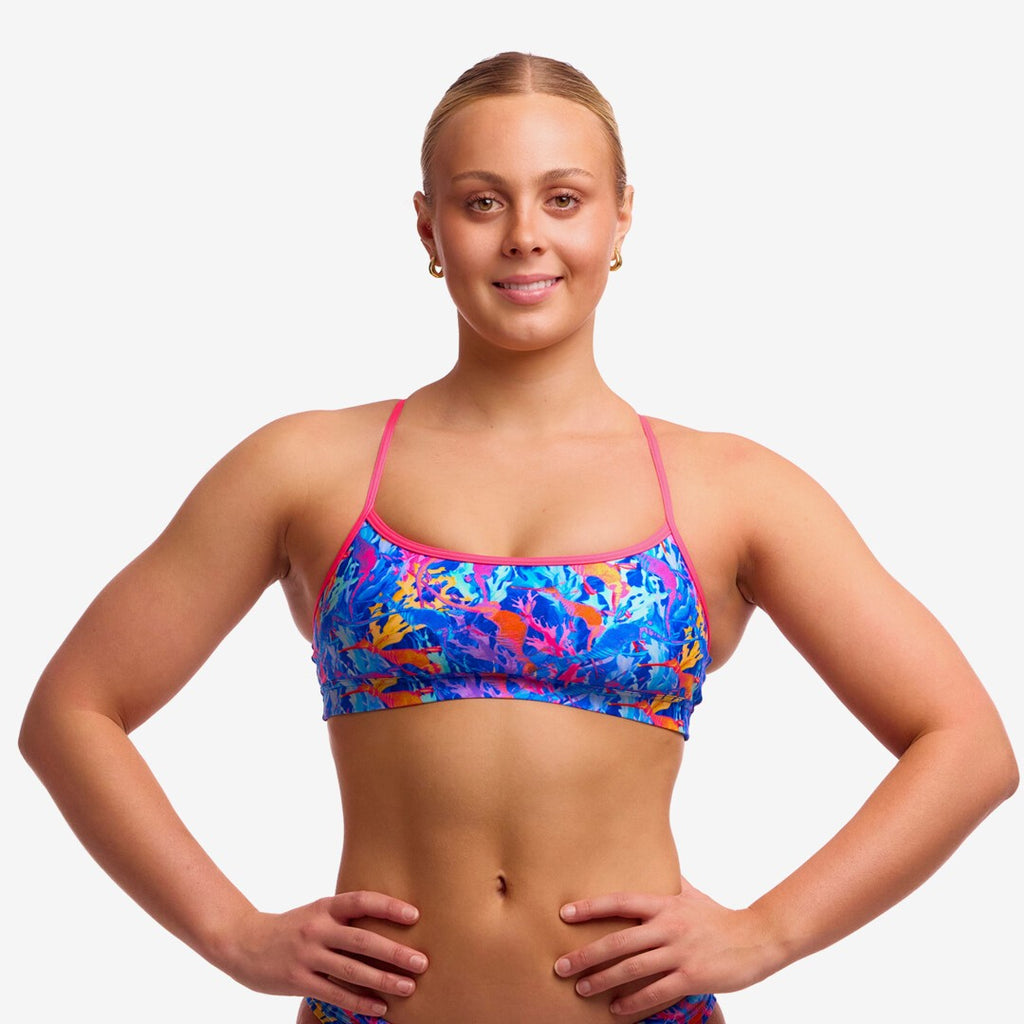 Funkita - Dragons Den - Ladies Swim Crop Top