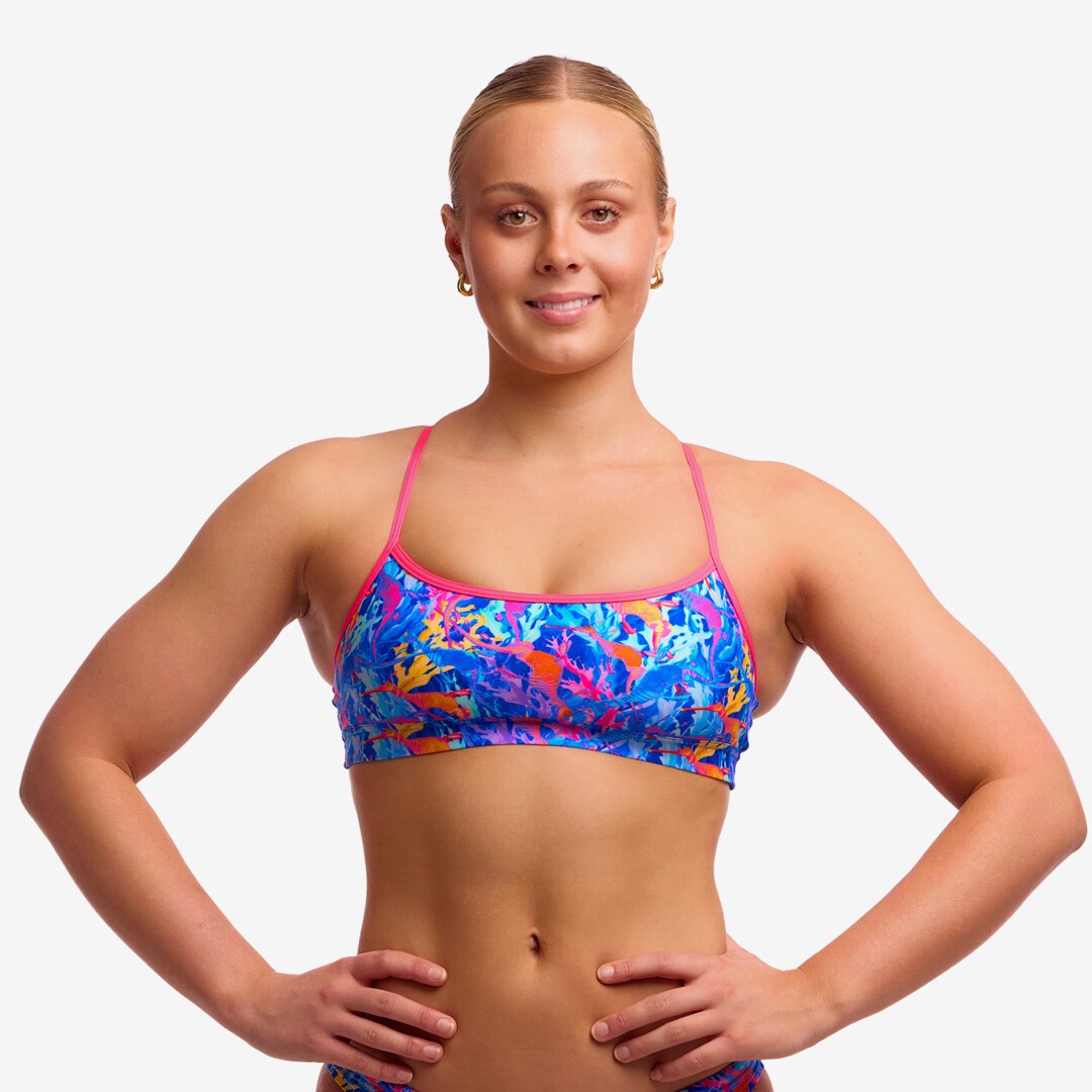 Funkita - Dragons Den - Ladies Swim Crop Top