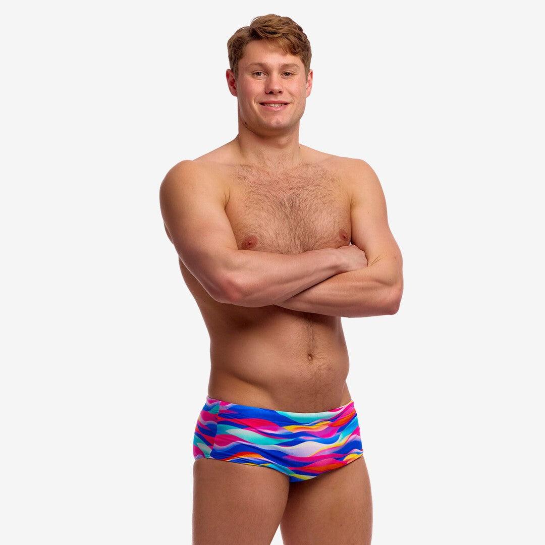 Funky Trunks - Royal Wave - Mens Sidewinder Trunks