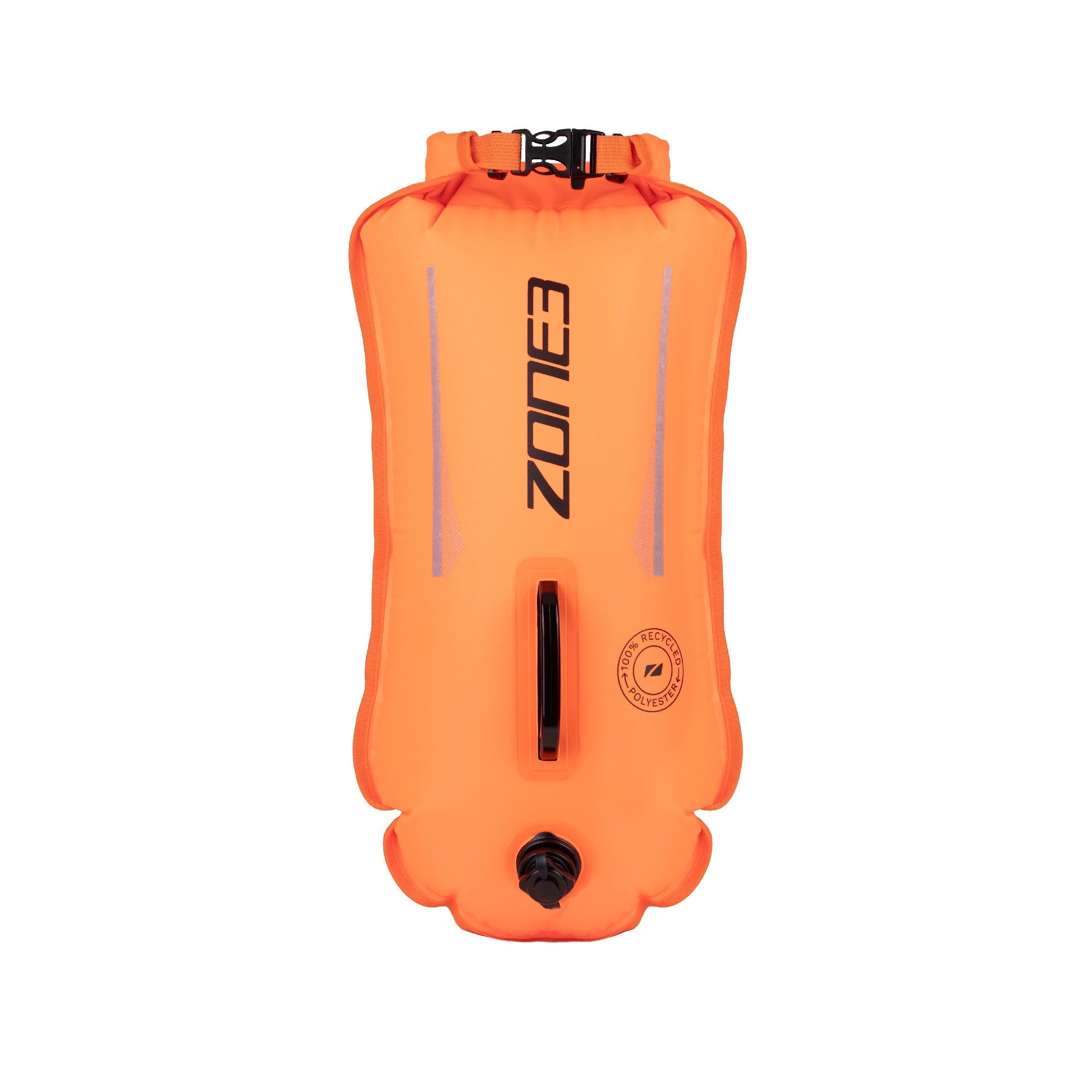 ZONE3 Recycled 28L Safety Buoy / Dry Bag - Orange image 0