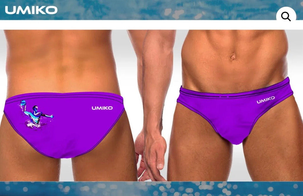 Shooter Purple Water polo trunks – Umiko image 0