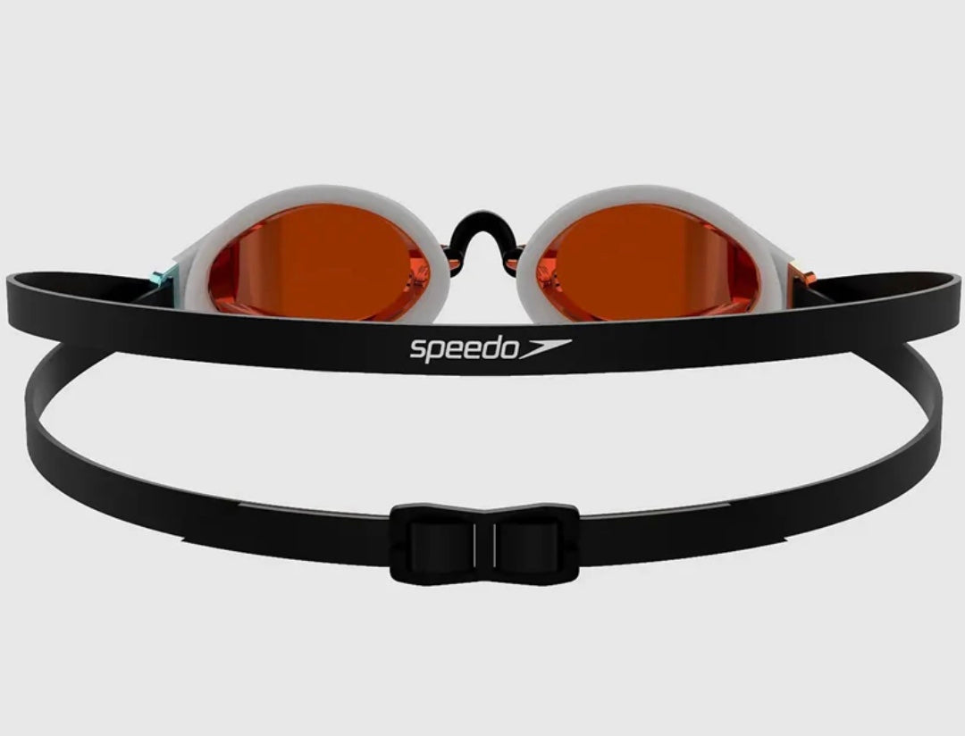 Speedo - Fastskin Speedsocket 2 Mirror Goggles - White / Mirror image 2