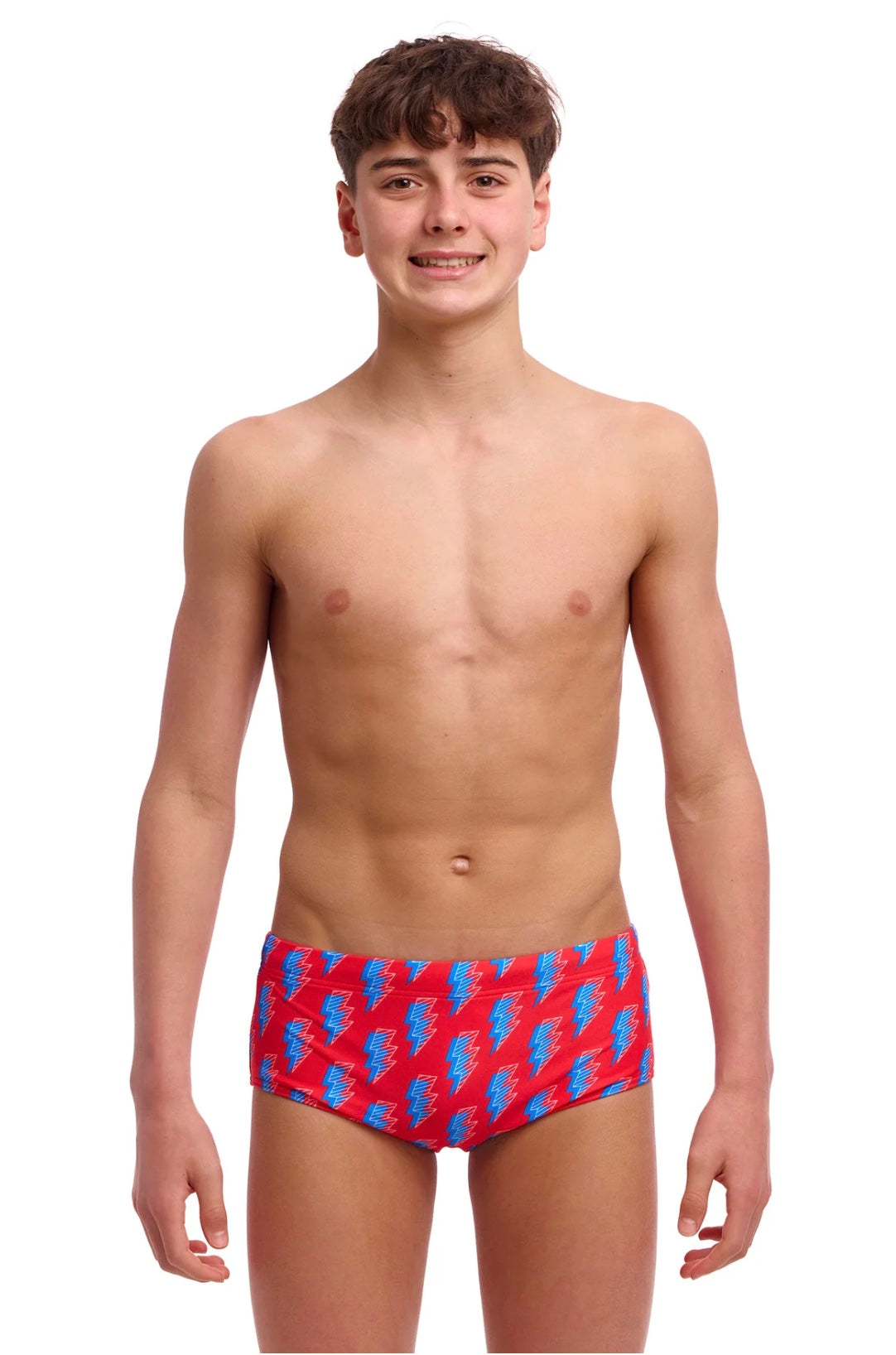 Funky Trunks - Hot Volt - Boys Sidewinder Trunk image 0