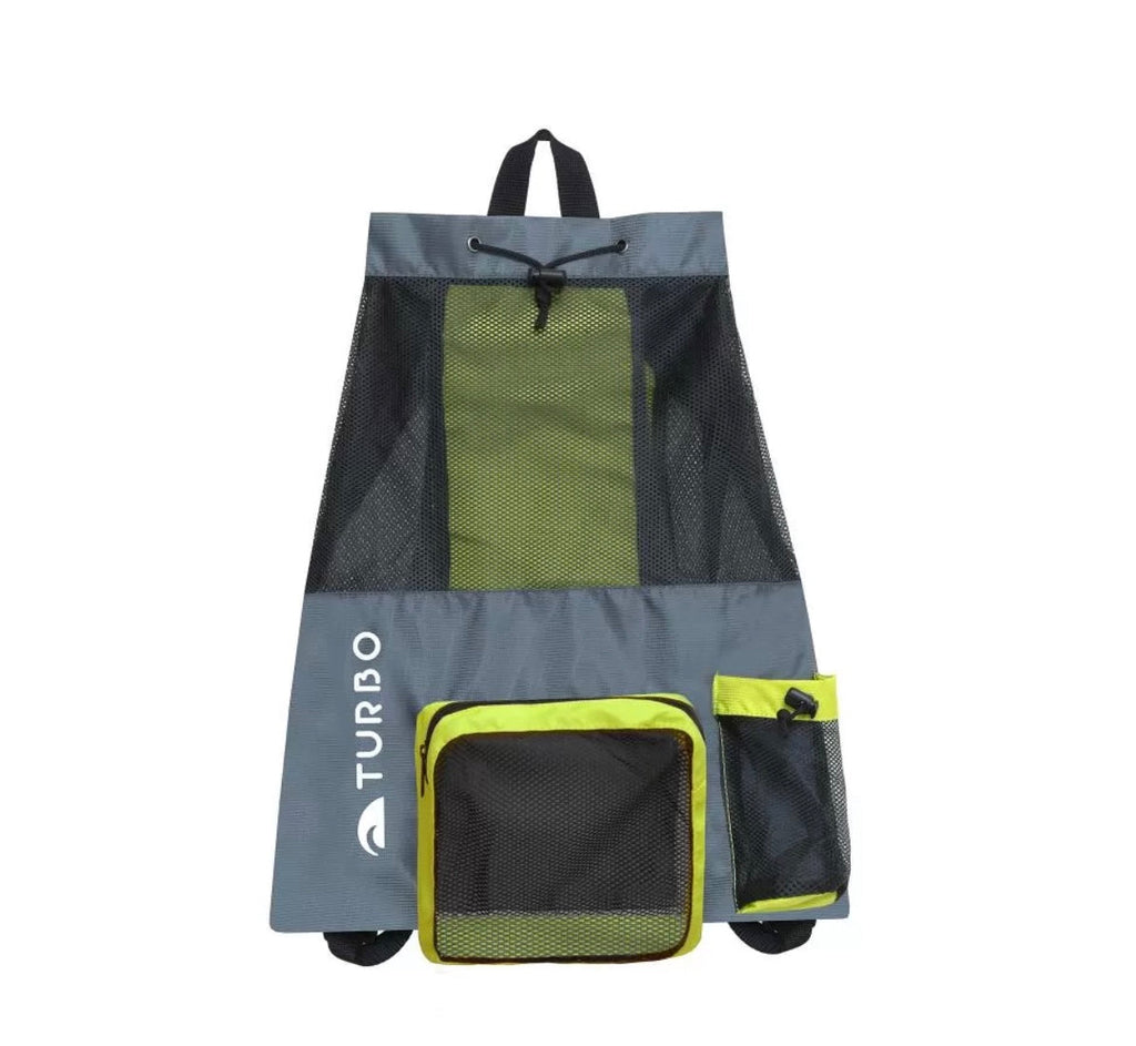 PRO MESH BAG WITH POCKETS (60X50) 28-30 L- Turbo- Grey / Fluo image 0