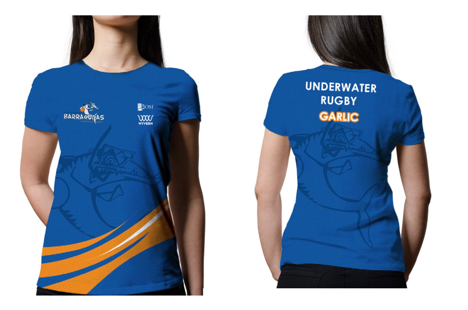 Gloucestershire Barracuda's- Tech T’shirt – Ladies/girls image 0