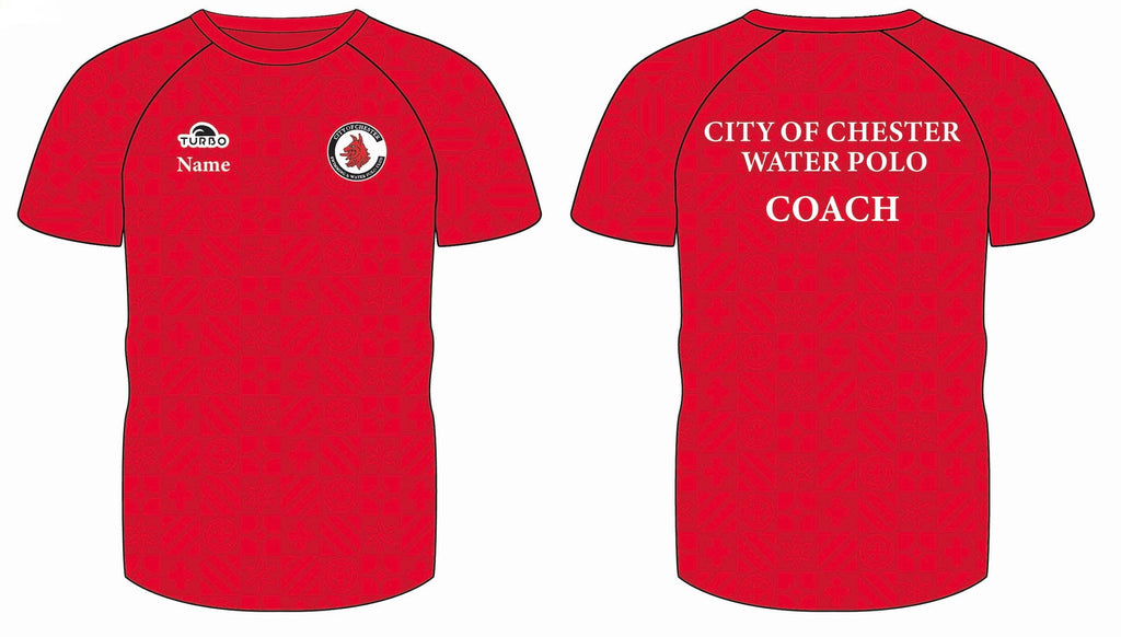 City of Chester Swimming & Water Polo Club – Coach / TM Tech Sublimated T'shirt image 0