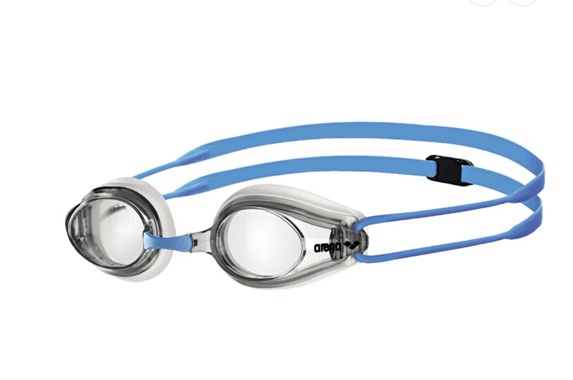 Arena - Junior Tracks Goggles- Clear-clear - light blue image 0