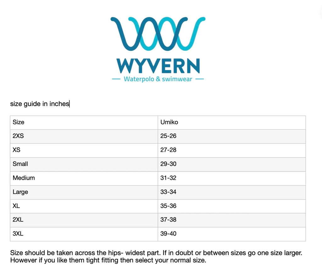 Exeter Men’s Water polo trunks – Umiko