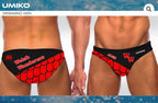 Welsh Wanderers Men’s Water polo trunks – Umiko image 0
