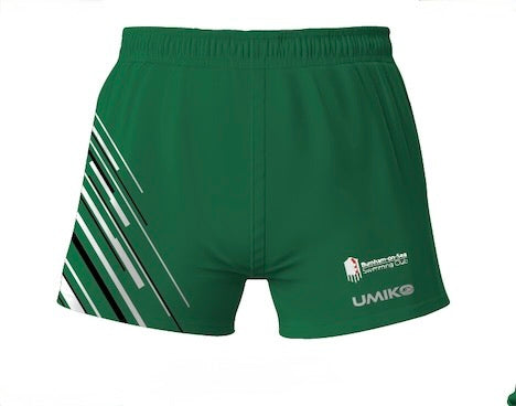 Burnham-on-Sea  SC - Unisex Shorts - Green image 0