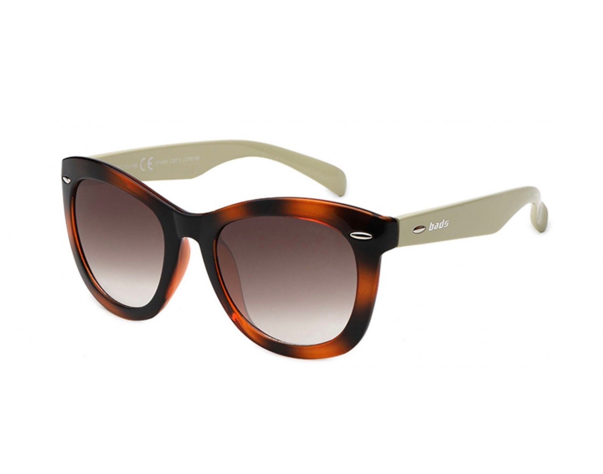 Bads- Sunglasses- Havana-Beige & Brown gradient Lens image 0