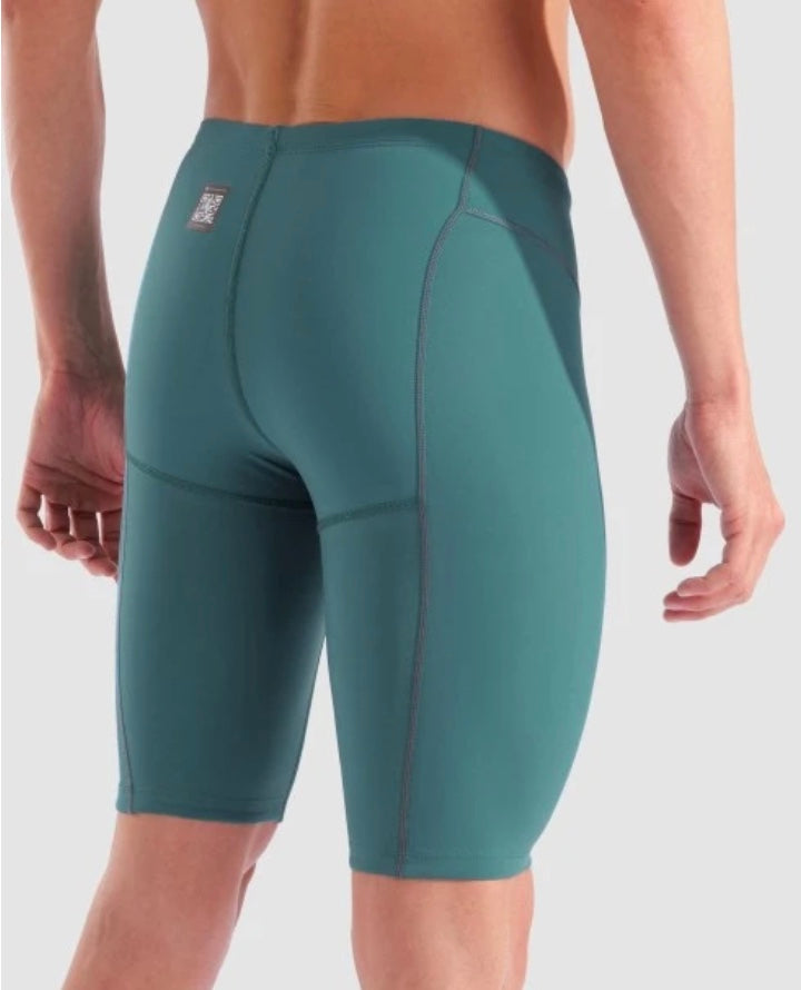 Arena Mens Powerskin Impulso Jammer - Jade Aura image 3