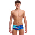 Funky Trunks - Storm At Sea - Boys Eco Sidewinder Trunks image 0