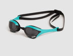 Arena Cobra Ultra Swipe swimming goggles - Smoke/Peacock image 0