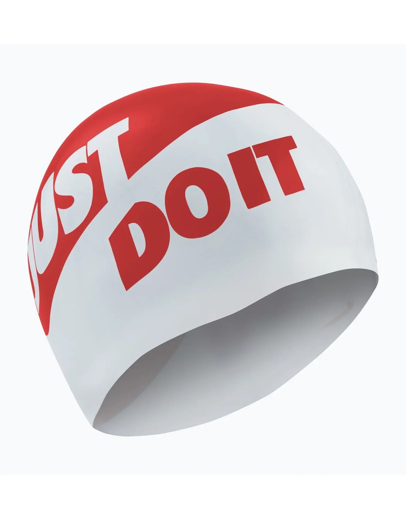 Nike - Just Do It Silicone Swim Cap - Red image 0
