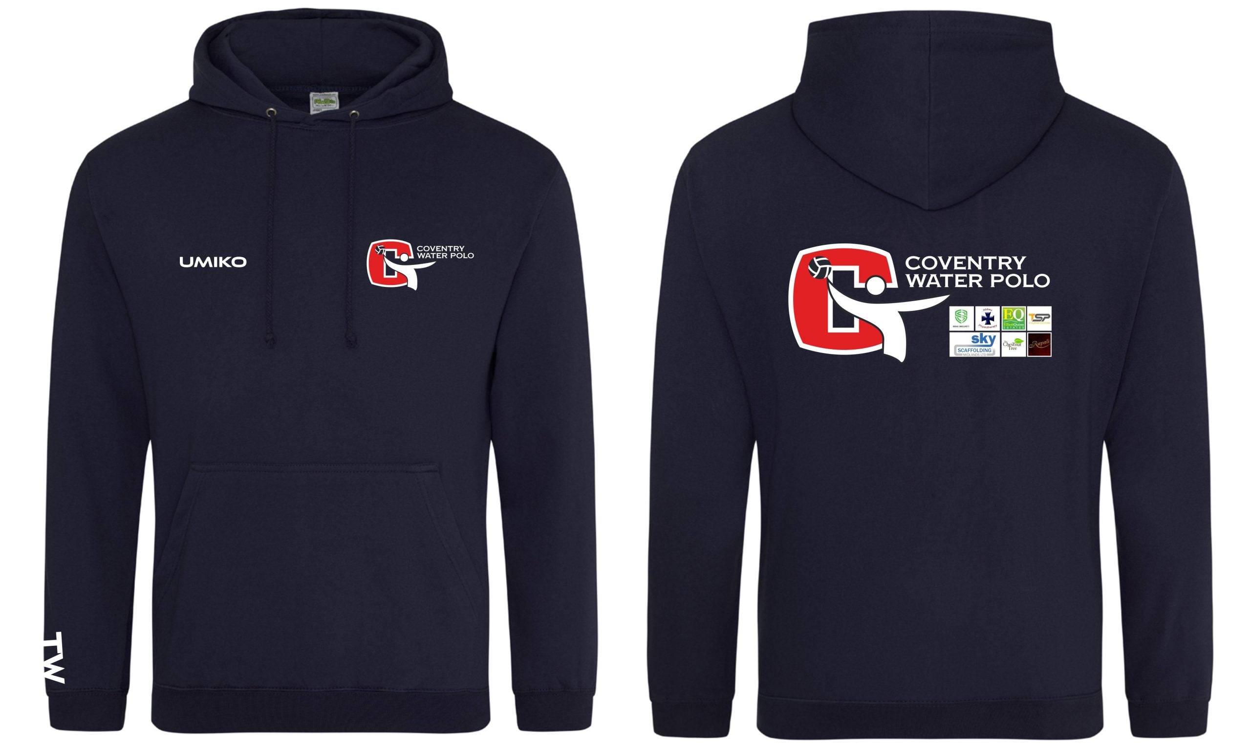 City of Coventry Water Polo Club Cotton Hoodie- Umiko image 0