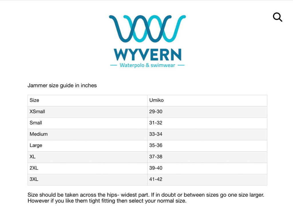 W-S-M SC Men’s / boys Jammers - Umiko image 1