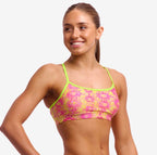 Funkita - Poison Pink - Ladies Swim Crop Top image 3