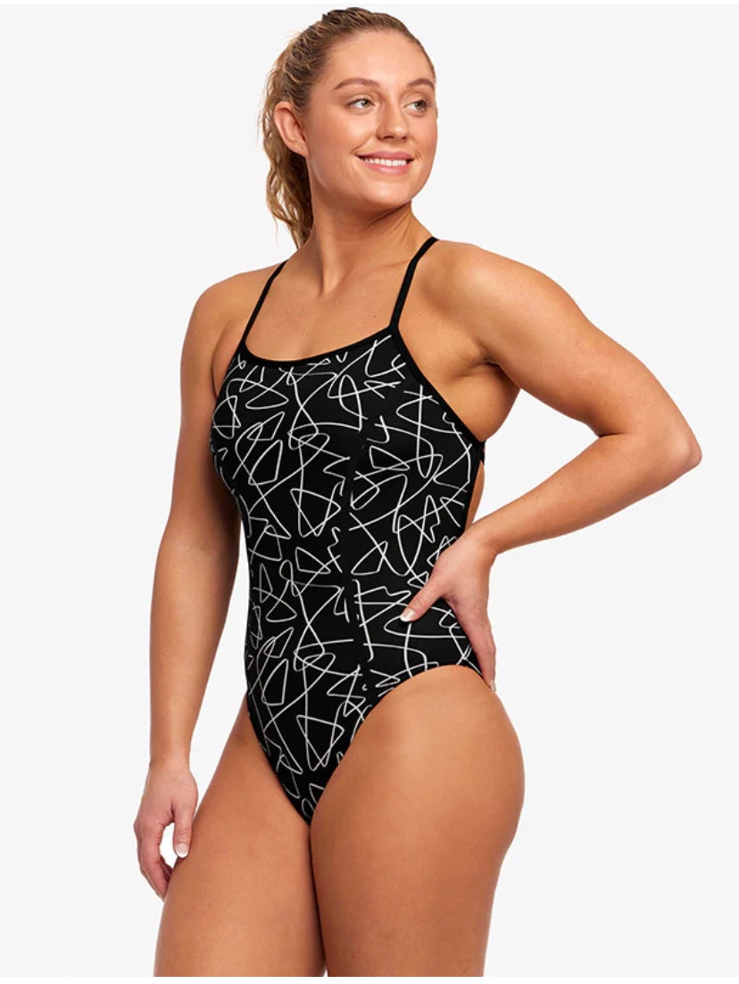 Funkita - Texta Mess - Ladies Bond Girl one piece image 3