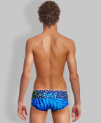 Funky Trunks - Purry Palm - Boys Sidewinder Trunk image 2