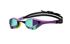 Arena Cobra Ultra Swipe Mirror swimming goggles - Emerald-Plum-Lime image 3