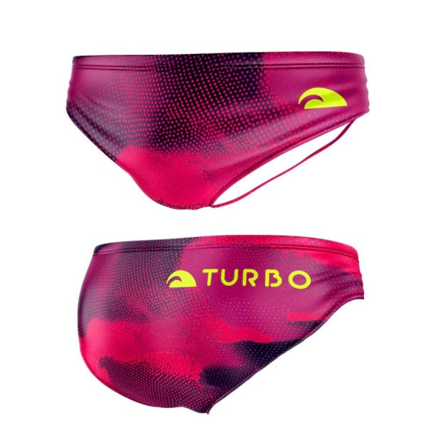 Turbo - WATER POLO Trunks - Berry Glitch image 0