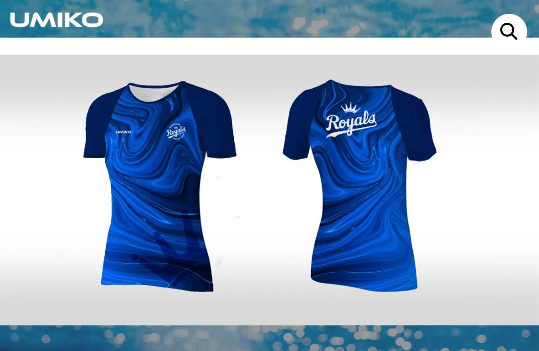 Kingston Royals - Tech T’shirt – Ladies/girls image 0