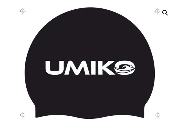 Umiko - Silicone swim cap - Black image 0