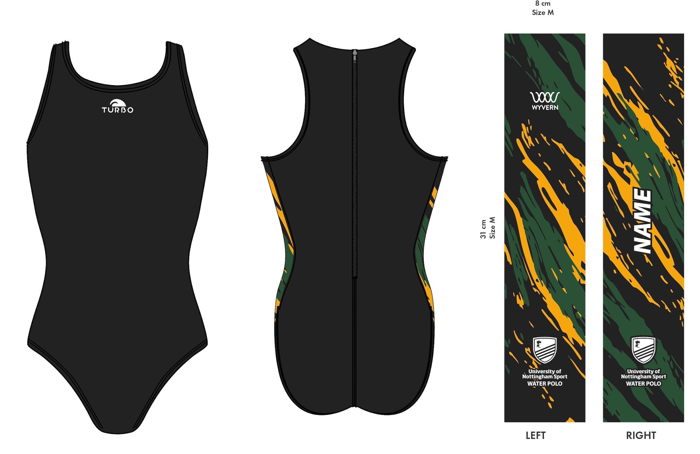 Nottingham Uni - Water Polo costume - Turbo Elite image 0