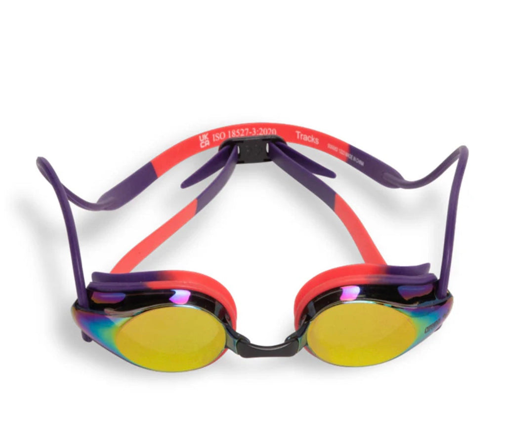 Arena - Tracks Mirror Goggles - Copper/Plum/Coral image 5