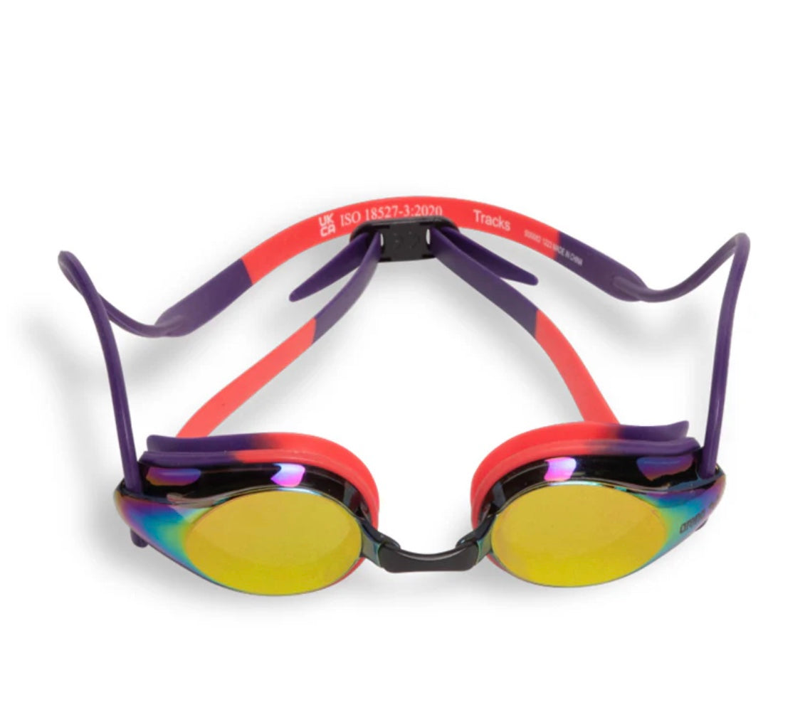 Arena - Tracks Mirror Goggles - Copper/Plum/Coral image 5
