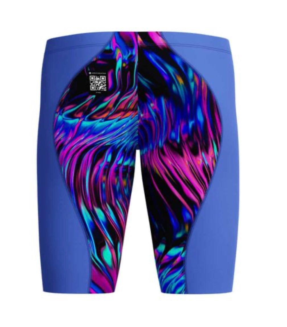 Speedo - MEN'S FASTSKIN LZR IGNITE JAMMER - Blue/Multi image 4