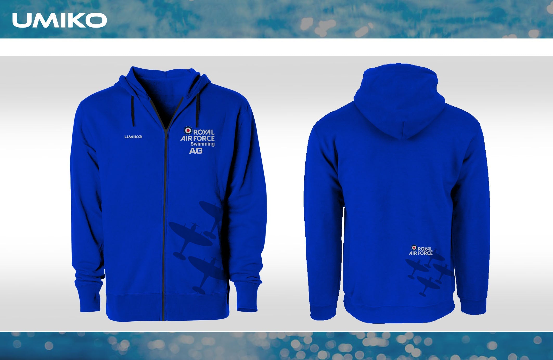 RAF – Tech Zipped Hoodie- All disciplines image 0