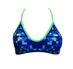 Turbo - Bikini Top - Pixels Blue image 0