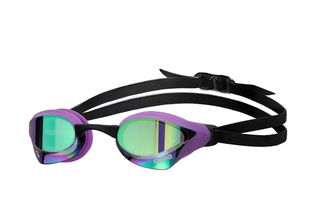 Arena Cobra Core Swipe Mirror swimming goggles - Emerald- Plum- Black image 0
