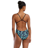 TYR DURAFAST ELITE® WOMEN'S CUTOUTFIT SWIMSUIT - Energia - Green image 2