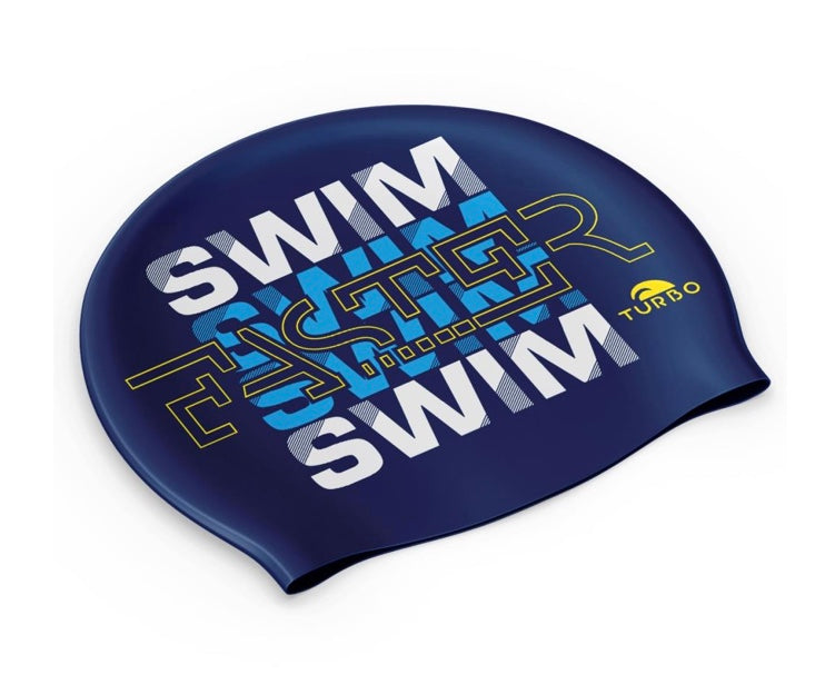 Turbo Silicone Swim Cap - Swim Faster image 0