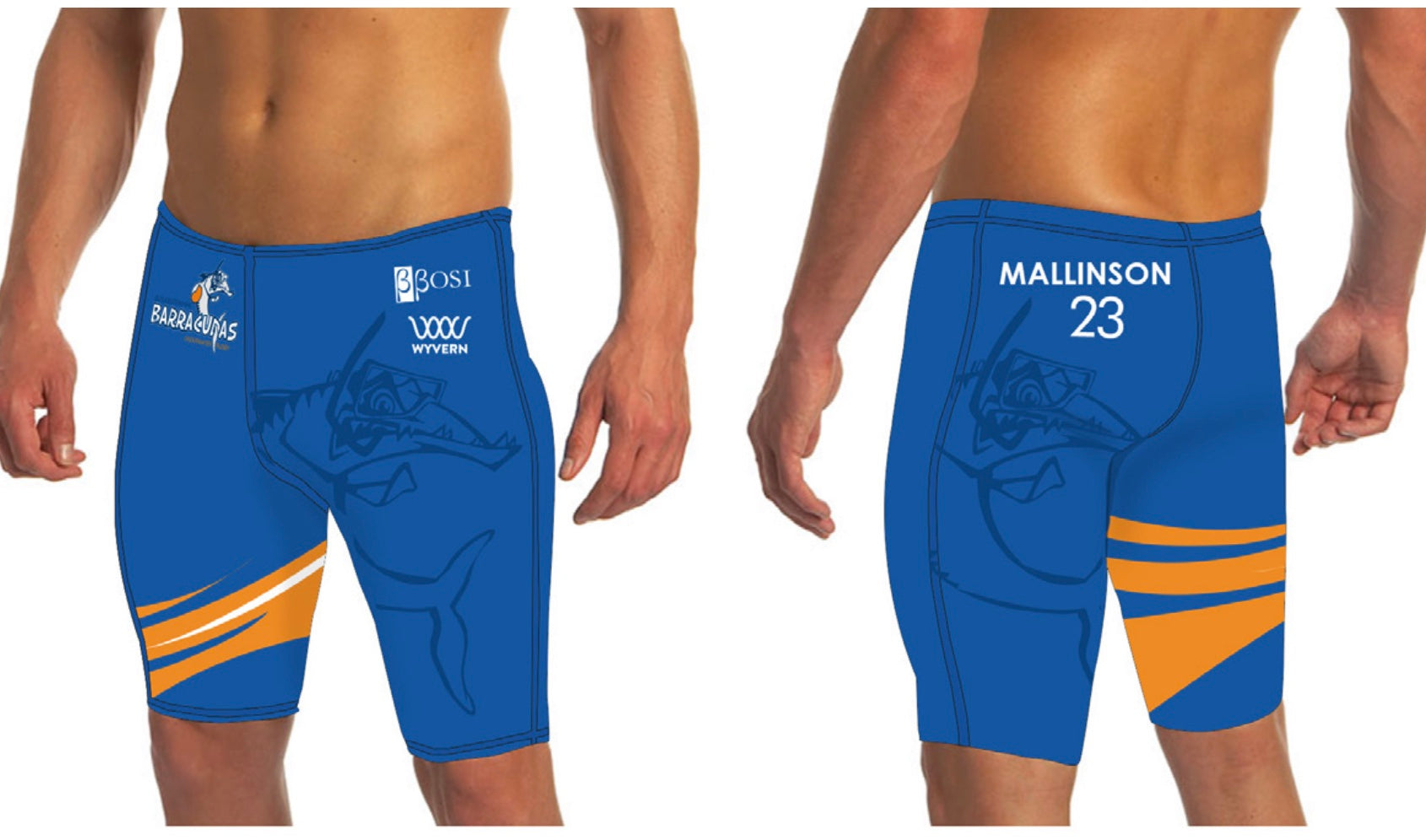 Gloucestershire Barracuda's Men’s / boys Jammers image 0