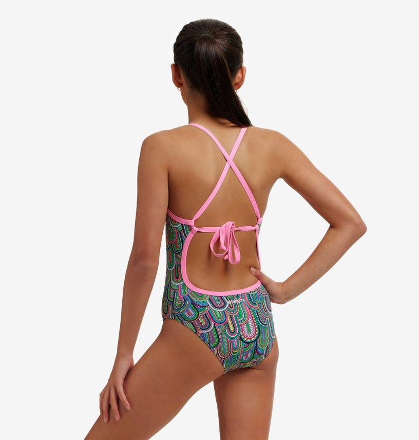 Funkita - Spring Flight - Girls Tie Me Tight One Piece image 2