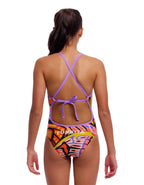 Funkita Girls Tie me Tight - Gold Tips image 2