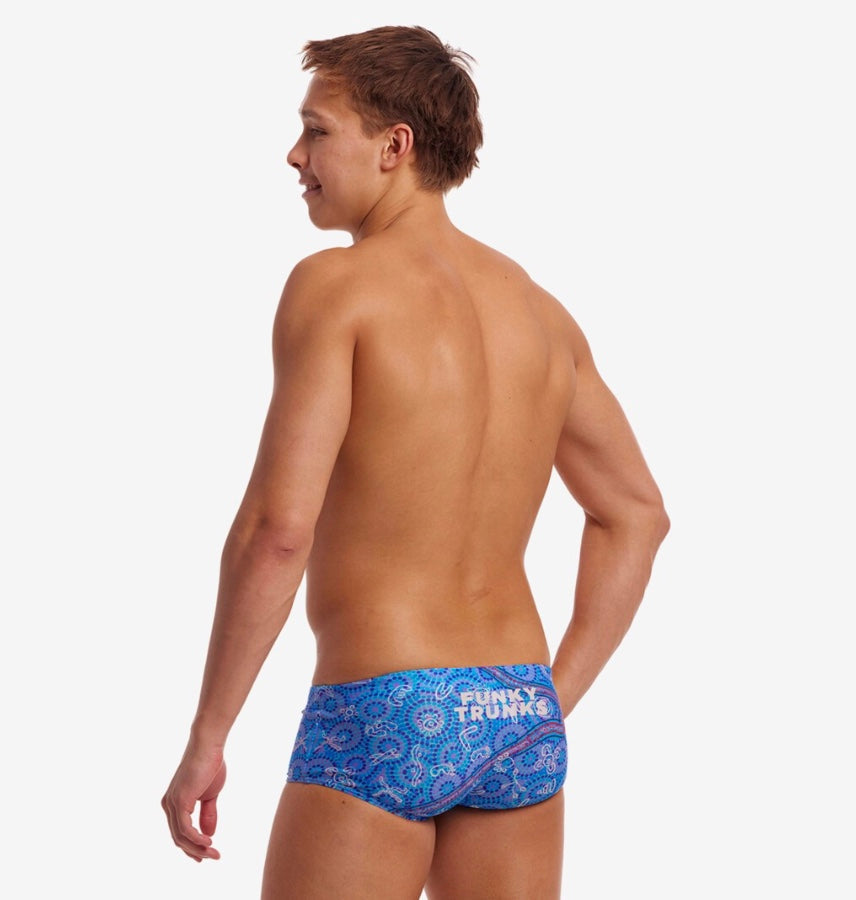 Funky Trunks - Sea Dreams - Mens Sidewinder Trunks image 2